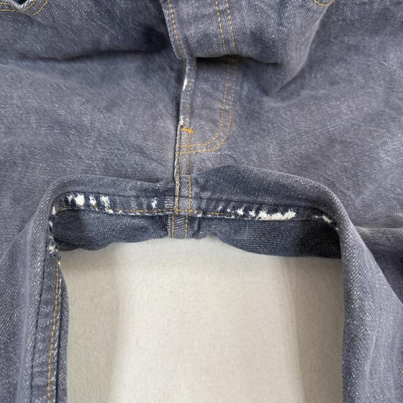 リーバイス Levi s パンツ デニム、ジーンズ 501 デニム パンツ ユーロリーバイス ボタン裏T01 02年トルコ製 紺 / ネイビー / navy メンズ USED 古着 中古 50150692