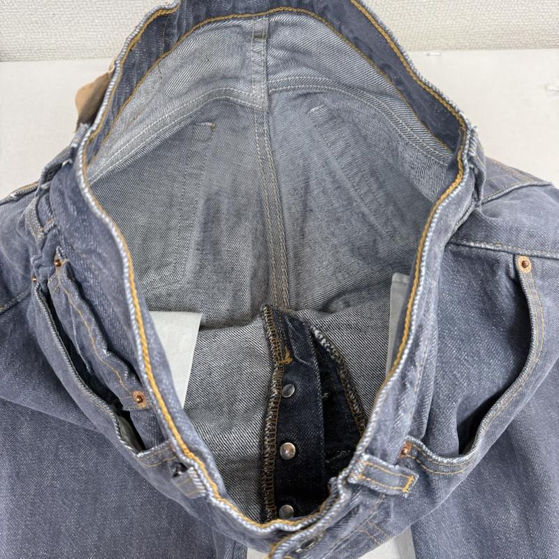 リーバイス Levi s パンツ デニム、ジーンズ 501 デニム パンツ ユーロリーバイス ボタン裏T01 02年トルコ製 紺 / ネイビー / navy メンズ USED 古着 中古 50150692