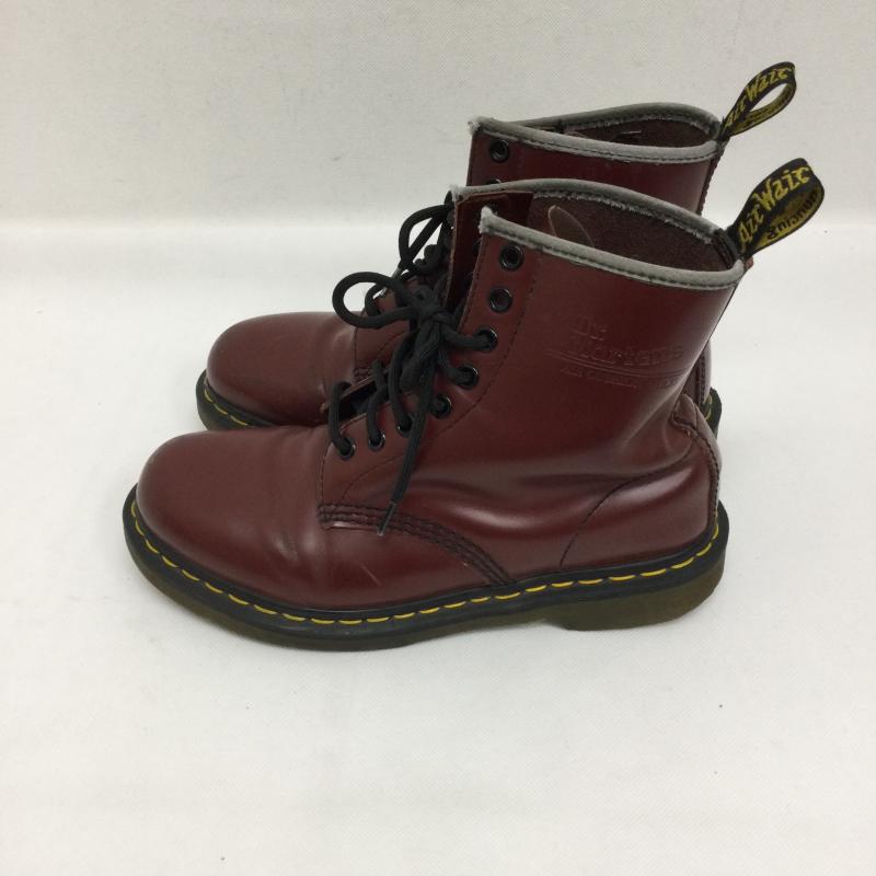 ドクターマーチン Dr.Martens ブーツ ショートブーツ DR.MARTENS ドクターマーチン 靴 ブーツ 11822600 1460 8ホールブーツ UK：5 えんじ / ワインレッド / dark red レディース USED 古着 中古 50150695