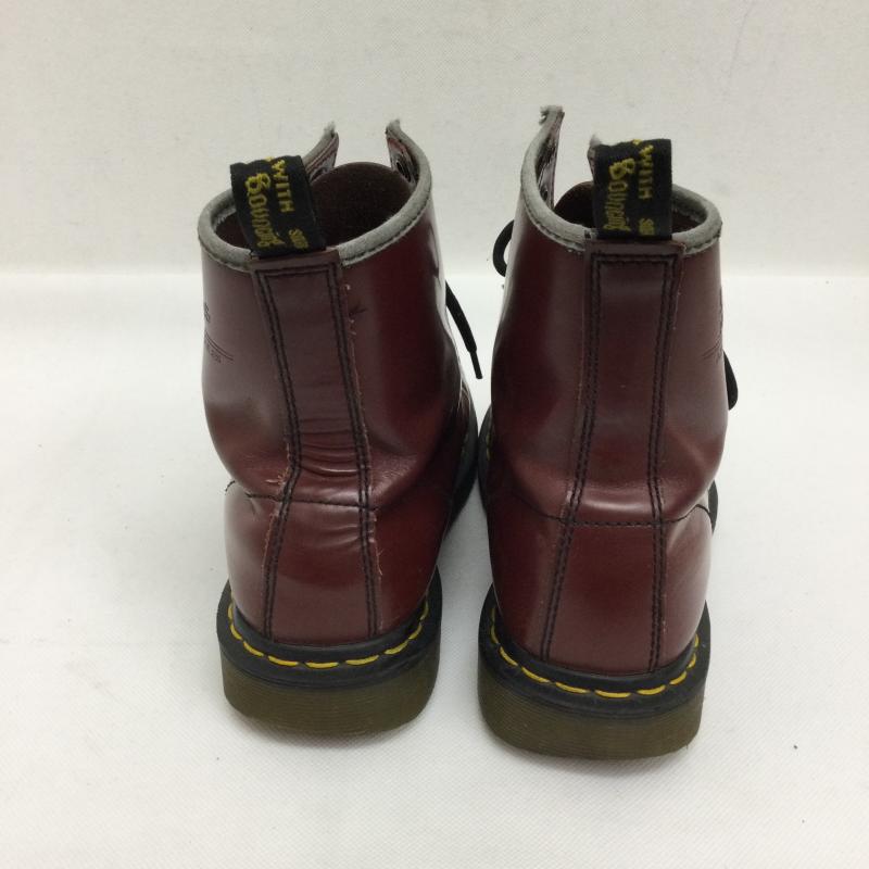 ドクターマーチン Dr.Martens ブーツ ショートブーツ DR.MARTENS ドクターマーチン 靴 ブーツ 11822600 1460 8ホールブーツ UK：5 えんじ / ワインレッド / dark red レディース USED 古着 中古 50150695