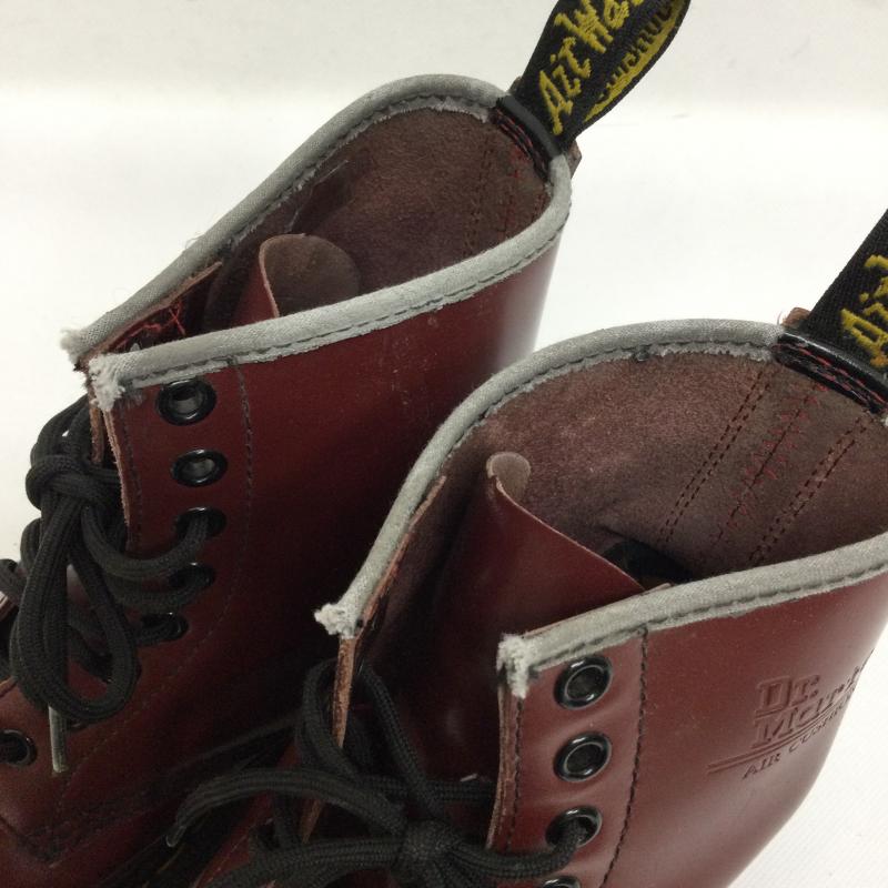 ドクターマーチン Dr.Martens ブーツ ショートブーツ DR.MARTENS ドクターマーチン 靴 ブーツ 11822600 1460 8ホールブーツ UK：5 えんじ / ワインレッド / dark red レディース USED 古着 中古 50150695