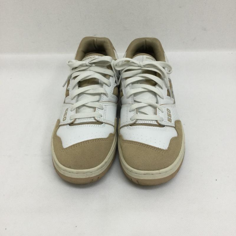 ニューバランス New Balance スニーカー スニーカー New Balance ニューバランス スニーカー BB550NEC WHITE BEIGE 27.5cm 白 / ホワイト / white X ベージュ / ベージュ / beige メンズ USED 古着 中古 50150700