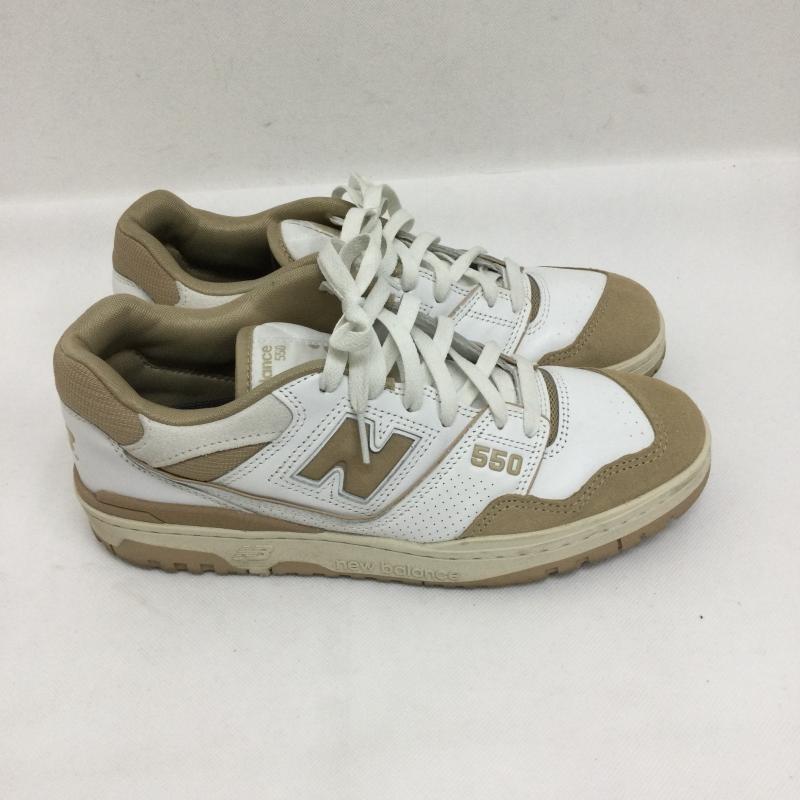 ニューバランス New Balance スニーカー スニーカー New Balance ニューバランス スニーカー BB550NEC WHITE BEIGE 27.5cm 白 / ホワイト / white X ベージュ / ベージュ / beige メンズ USED 古着 中古 50150700