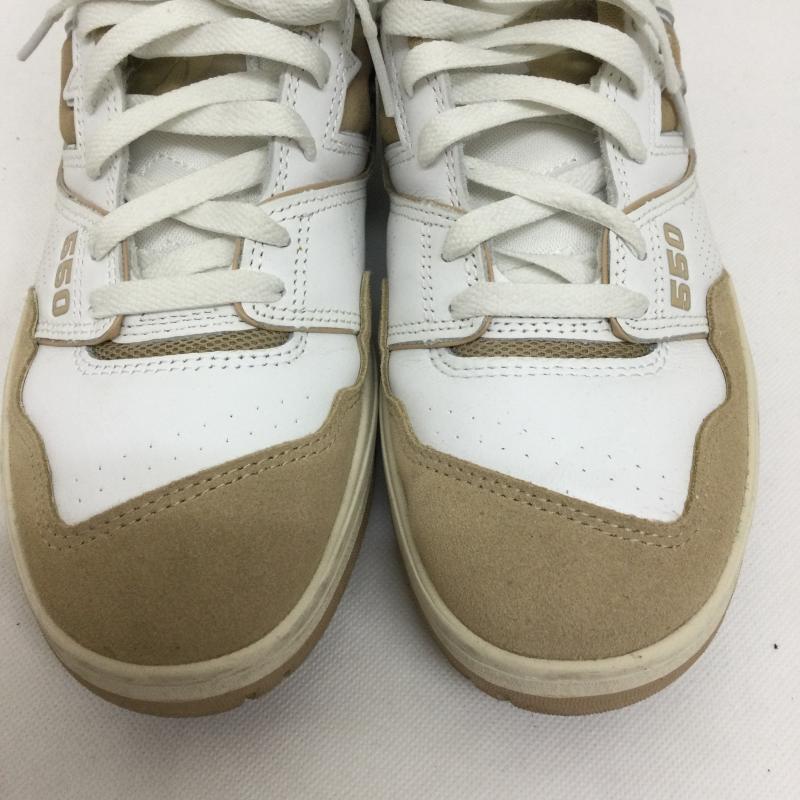 ニューバランス New Balance スニーカー スニーカー New Balance ニューバランス スニーカー BB550NEC WHITE BEIGE 27.5cm 白 / ホワイト / white X ベージュ / ベージュ / beige メンズ USED 古着 中古 50150700