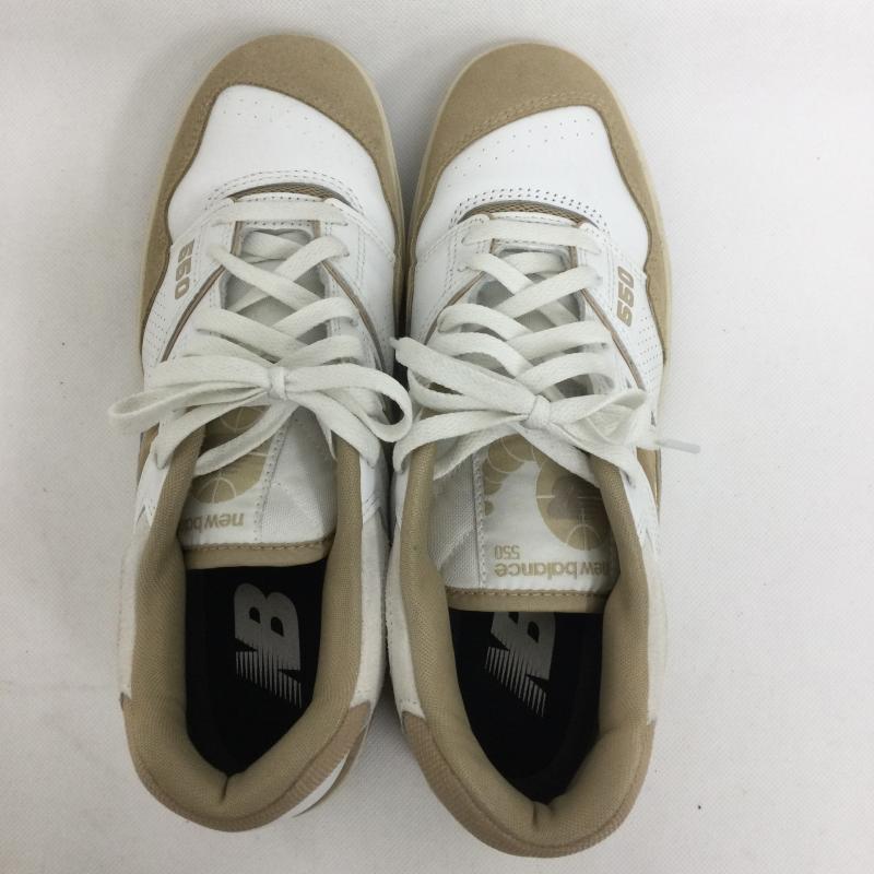 ニューバランス New Balance スニーカー スニーカー New Balance ニューバランス スニーカー BB550NEC WHITE BEIGE 27.5cm 白 / ホワイト / white X ベージュ / ベージュ / beige メンズ USED 古着 中古 50150700