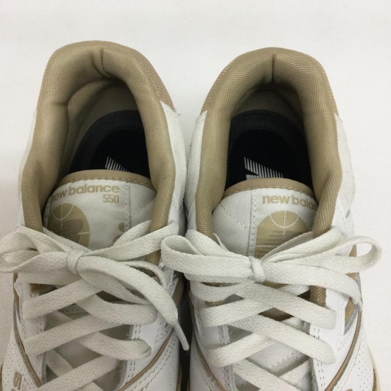 ニューバランス New Balance スニーカー スニーカー New Balance ニューバランス スニーカー BB550NEC WHITE BEIGE 27.5cm 白 / ホワイト / white X ベージュ / ベージュ / beige メンズ USED 古着 中古 50150700