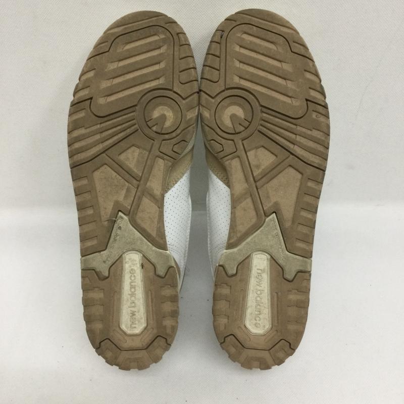 ニューバランス New Balance スニーカー スニーカー New Balance ニューバランス スニーカー BB550NEC WHITE BEIGE 27.5cm 白 / ホワイト / white X ベージュ / ベージュ / beige メンズ USED 古着 中古 50150700