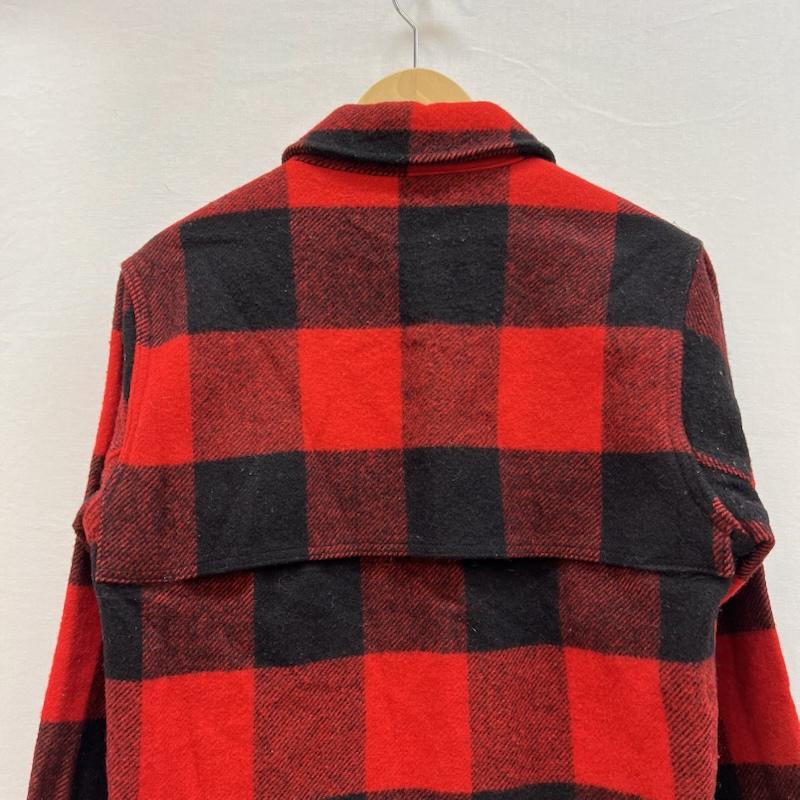 ウールリッチ WOOLRICH ジャケット、上着 ジャンパー、ブルゾン 80s USA製 バッファローチェック ウール マッキーノジャケット M 赤 / レッド / red メンズ USED 古着 中古 50150709