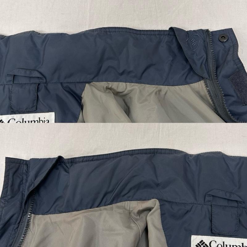 コロンビア Columbia ジャケット、上着 ジャンパー、ブルゾン ナイロンジャケット キルティングジャケット インナー付き グレー Mサイズ PM5068 PM7149 M 無地 X ワンポイント 灰 / グレー / gray メンズ USED 古着 中古 50150716