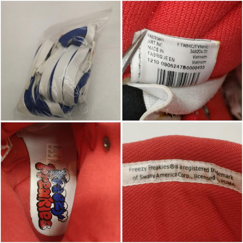 プーマ PUMA スニーカー スニーカー Freezy Freakies トランスフォーマー スニーカー 28.0cm 白 / ホワイト / white X 赤 / レッド / red メンズ USED 古着 中古 50150735