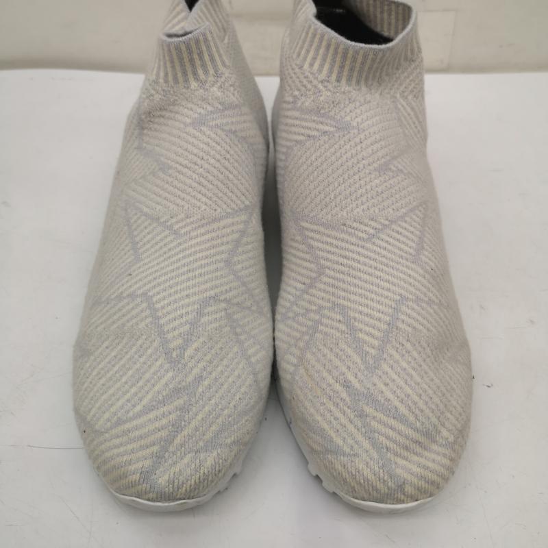 ジミーチュウ JIMMY CHOO スニーカー スニーカー 19SS NORWAY/M ニット スニーカー 41 25.5cm 白 / ホワイト / white メンズ USED 古着 中古 50150738