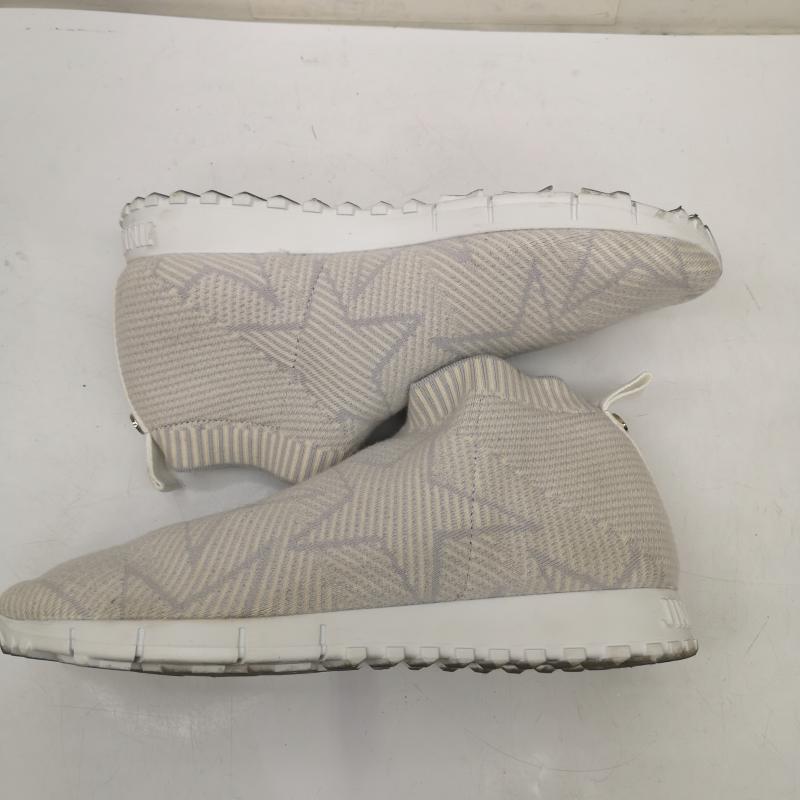 ジミーチュウ JIMMY CHOO スニーカー スニーカー 19SS NORWAY/M ニット スニーカー 41 25.5cm 白 / ホワイト / white メンズ USED 古着 中古 50150738