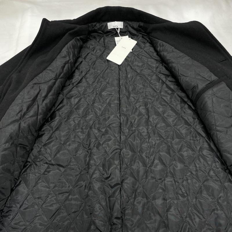 ルイス Lui s コート コート一般 ステンカラー ロング コート 無地 M 無地 黒 / ブラック / black メンズ USED 古着 中古 50150754