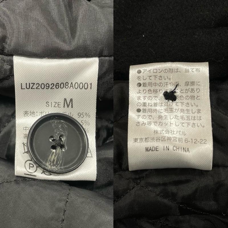 ルイス Lui s コート コート一般 ステンカラー ロング コート 無地 M 無地 黒 / ブラック / black メンズ USED 古着 中古 50150754