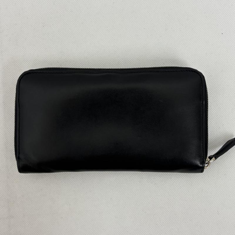 フェンディ FENDI 財布 長財布 バグズアイ モンスター ラウンドファスナー ロングウォレット 長財布 - 黒 / ブラック / black レディース USED 古着 中古 50150765