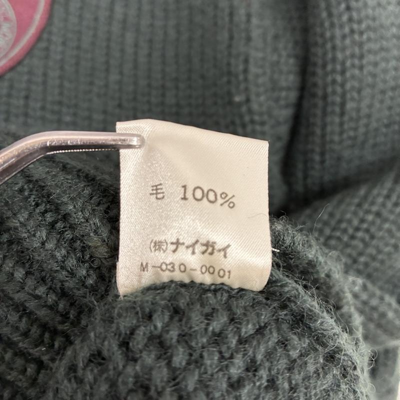 ポロバイラルフローレン Polo by RALPH LAUREN ニット、セーター 長袖 90s 厚手 リブ ニット ウール セーター プルオーバー ロゴ ワッペン L ワンポイント X ロゴ、文字 メンズ USED 古着 中古 50150777