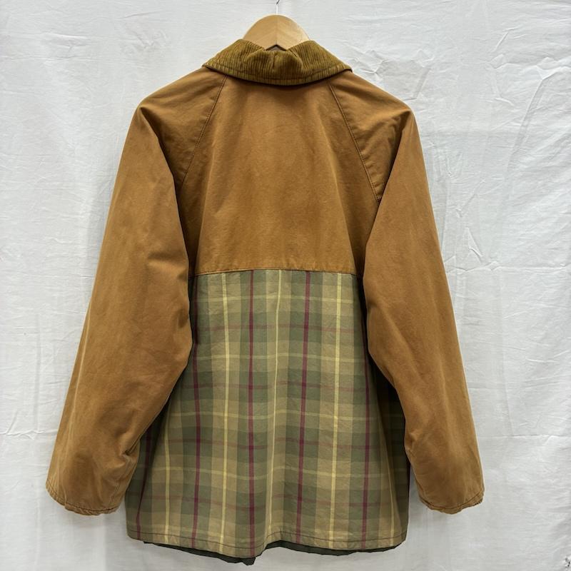 ヴィンテージ VINTAGE ジャケット、上着 ジャンパー、ブルゾン JOHN PARTRIDGE イングランド製 ワックス コットン キャンバス ハンティング ジャケット M チェック メンズ USED 古着 中古 50150778