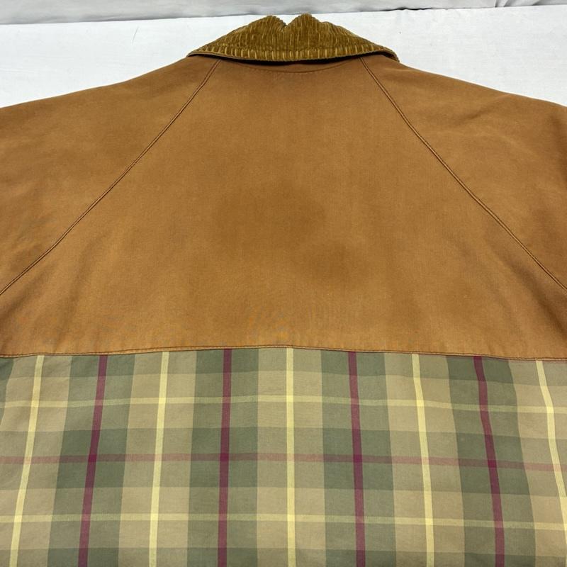 ヴィンテージ VINTAGE ジャケット、上着 ジャンパー、ブルゾン JOHN PARTRIDGE イングランド製 ワックス コットン キャンバス ハンティング ジャケット M チェック メンズ USED 古着 中古 50150778