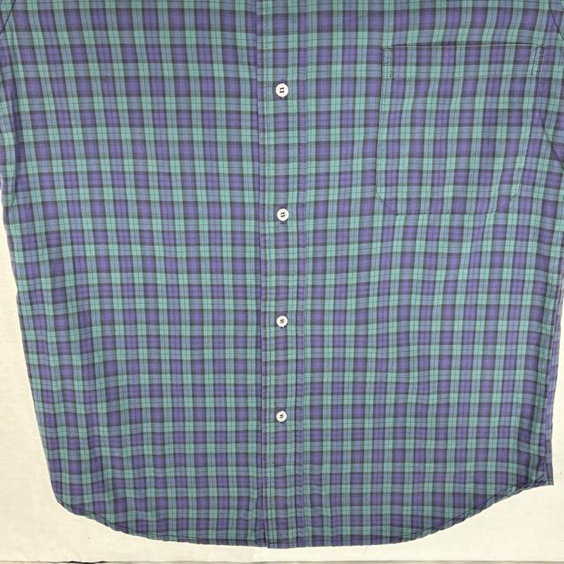 ブルックス ブラザーズ BROOKS BROTHERS シャツ、ブラウス 長袖 60s 70s Est1818 6ボタン BD チェック ロングスリーブ シャツ 16.5 - チェック メンズ USED 古着 中古 50150779