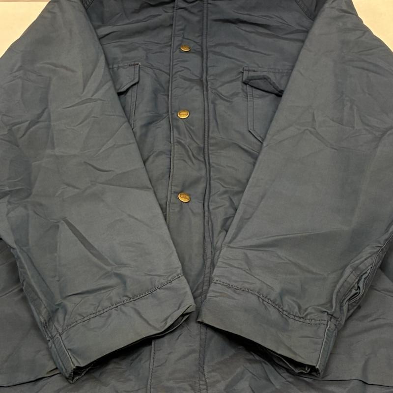 ウールリッチ WOOLRICH ジャケット、上着 ジャンパー、ブルゾン 70s 80s USA製 60/40 ロクヨンクロス チェックライナー マウンテンパーカー L チェック 紺 / ネイビー / navy メンズ USED 古着 中古 50150783