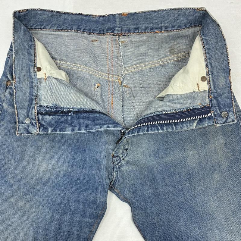 ヴィンテージ VINTAGE パンツ デニム、ジーンズ 50s 60s KSKジッパー セルビッチ ヴィンテージ ジーンズ デニムパンツ - メンズ USED 古着 中古 50150787