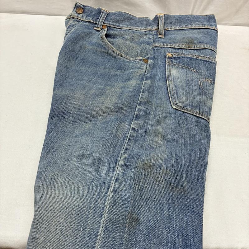 ヴィンテージ VINTAGE パンツ デニム、ジーンズ 50s 60s KSKジッパー セルビッチ ヴィンテージ ジーンズ デニムパンツ - メンズ USED 古着 中古 50150787