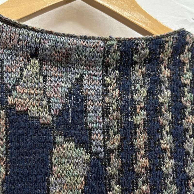 ロンドンフォグ LONDONFOG ベスト ベスト 90年代 ビンテージ USA製 総柄 ニット カーディガン ベスト ビッグサイズ 90s VINTAGE XL メンズ USED 古着 中古 50150788