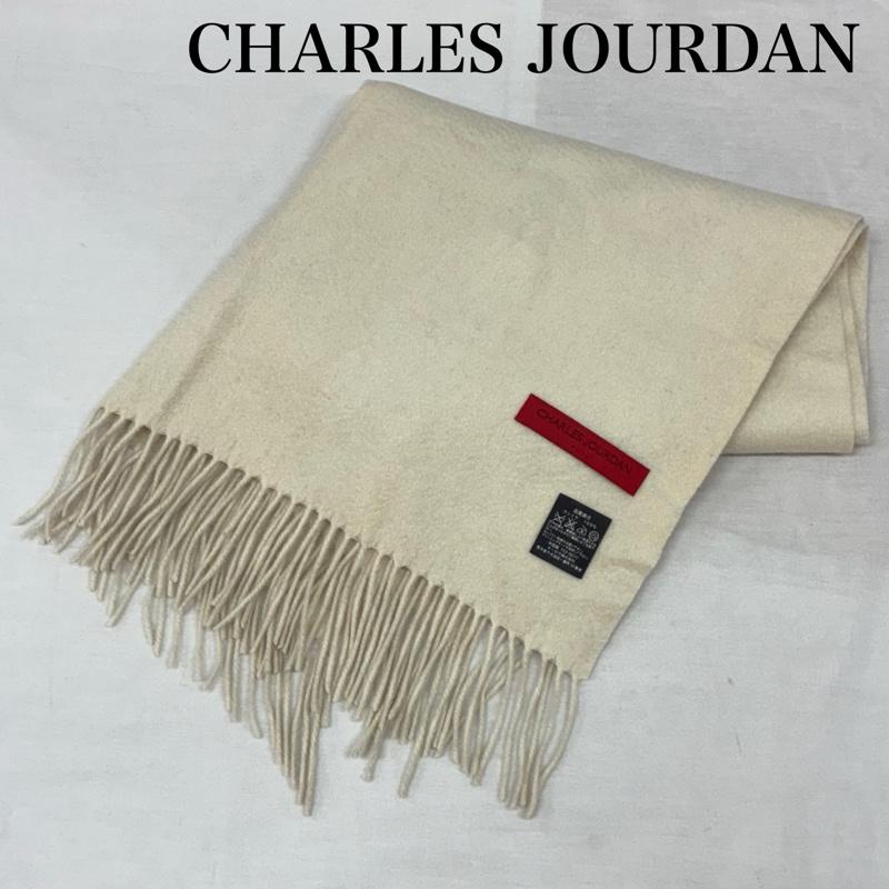 シャルルジョルダン CHARLES JOURDAN マフラー マフラー カシミヤ 100% フリンジ マフラー タグ付き - レディース USED 古着 中古 50150791