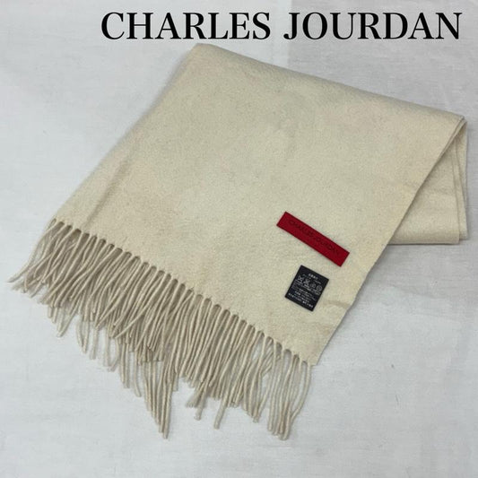シャルルジョルダン CHARLES JOURDAN マフラー マフラー カシミヤ 100% フリンジ マフラー タグ付き - レディース USED 古着 中古 50150791