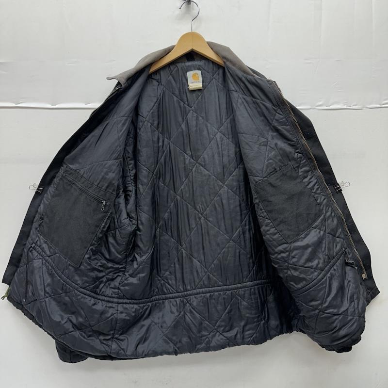 カーハート Carhartt ジャケット、上着 ジャンパー、ブルゾン 00s メキシコ製 エクストリームス コート トラディショナル ジャケット C55 XL 黒 / ブラック / black メンズ USED 古着 中古 50150807