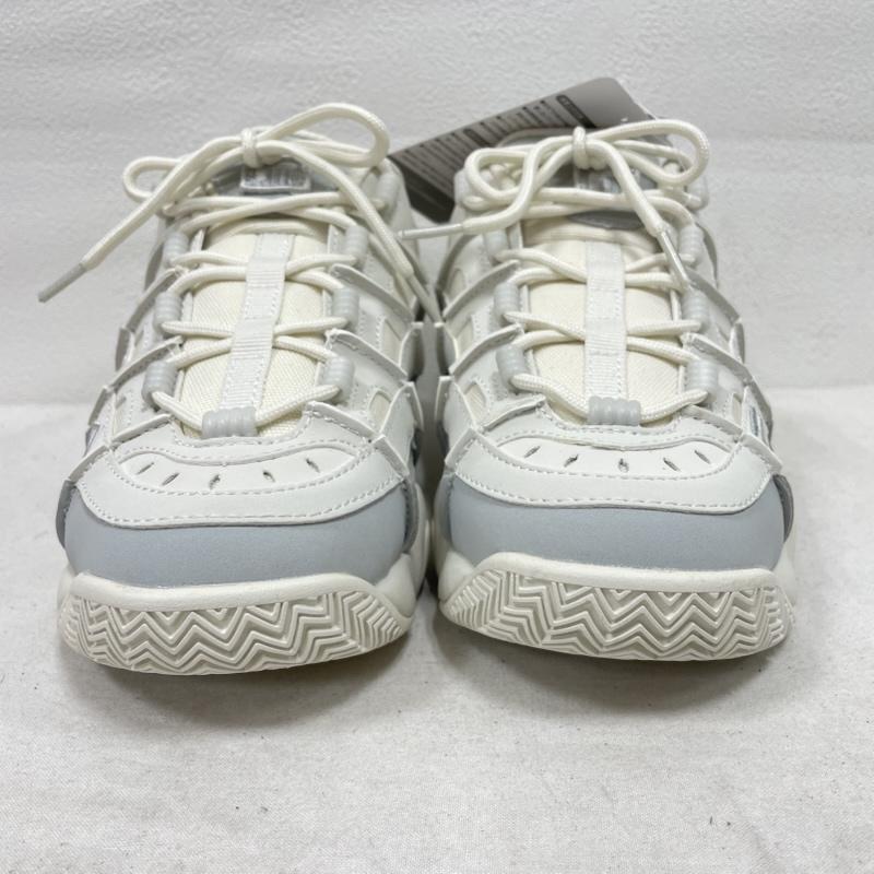 フィラ FILA スニーカー スニーカー 厚底 ダッド スニーカーローカット バリケード XT97 USS24019 23.0cm ロゴ、文字 白 / ホワイト / white レディース USED 古着 中古 50150908