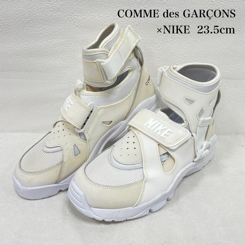 コムデギャルソンオムプリュス COMME des GARCONS HOME PLUS スニーカー スニーカー NIKE ナイキ コラボ AIR CARNIVORE スニーカー エア カーニバル DH0199-100 23.5cm ロゴ、文字 白 / ホワイト / white レディース USED 古着 中古 50150909