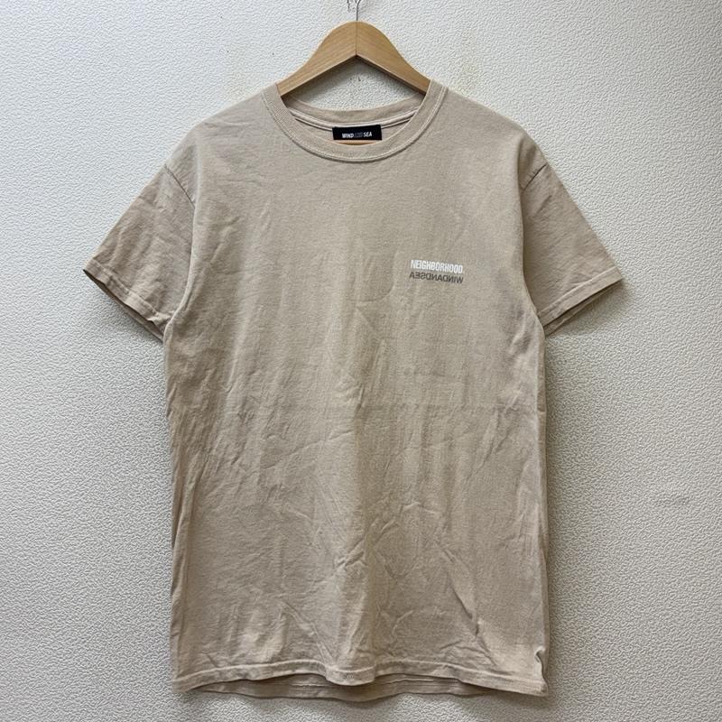 ウィンダンシー WIND AND SEA Tシャツ 半袖 21ss NEIGHBORHOOD ネイバーフッド NHWDS-2/C-TEE.SS 211ELWSN-STM02S M ロゴ、文字 X プリント メンズ USED 古着 中古 50150933