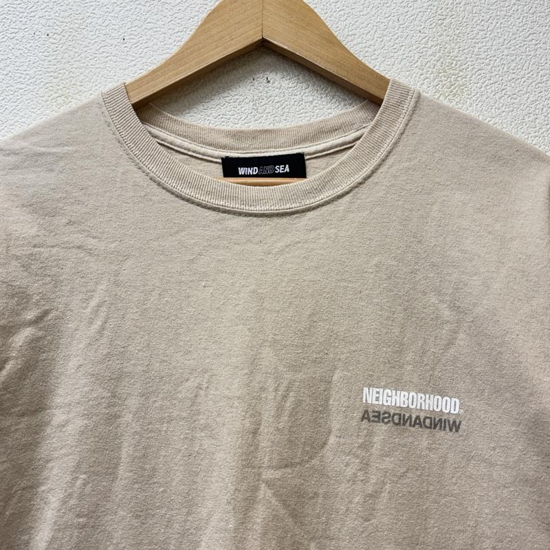 ウィンダンシー WIND AND SEA Tシャツ 半袖 21ss NEIGHBORHOOD ネイバーフッド NHWDS-2/C-TEE.SS 211ELWSN-STM02S M ロゴ、文字 X プリント メンズ USED 古着 中古 50150933