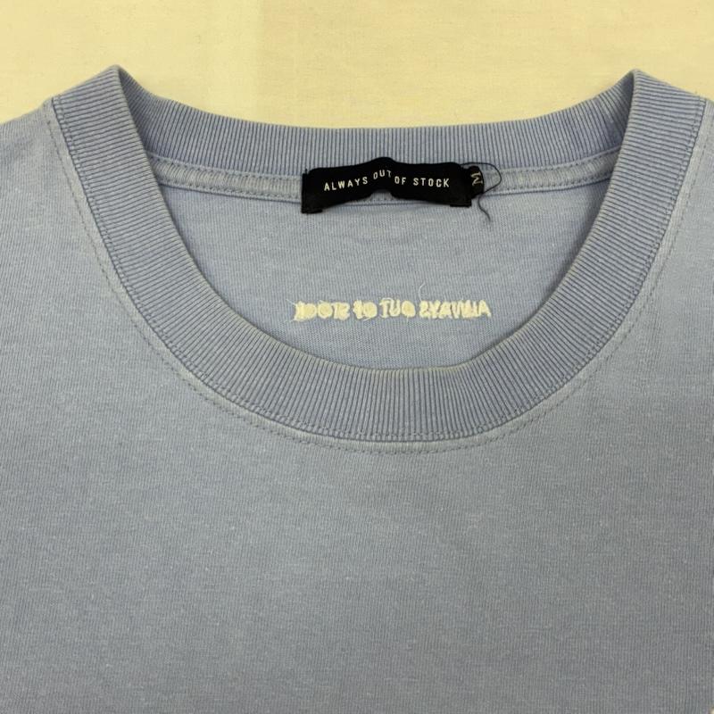 オールウェイズ アウト オブ ストック ALWAYS OUT OF STOCK Tシャツ 半袖 MLB New York Yankees Switched Tee ニューヨークヤンキース コラボ Tシャツ M ロゴ、文字 X 刺繍 メンズ USED 古着 中古 50150936