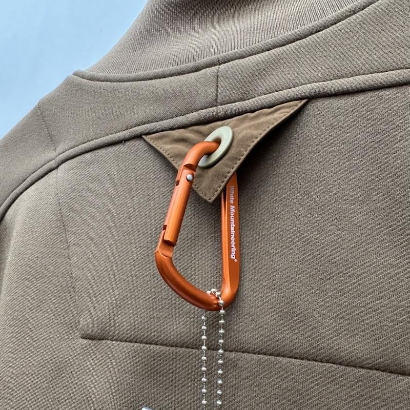 ホワイトマウンテニアリング WHITE MOUNTAINEERING ジャケット、上着 ジャンパー、ブルゾン VARSITY JACKET ナイロン 切替 ヴァーシティ ジャケット WM2373211 2 茶 / ブラウン / brown メンズ USED 古着 中古 50150948