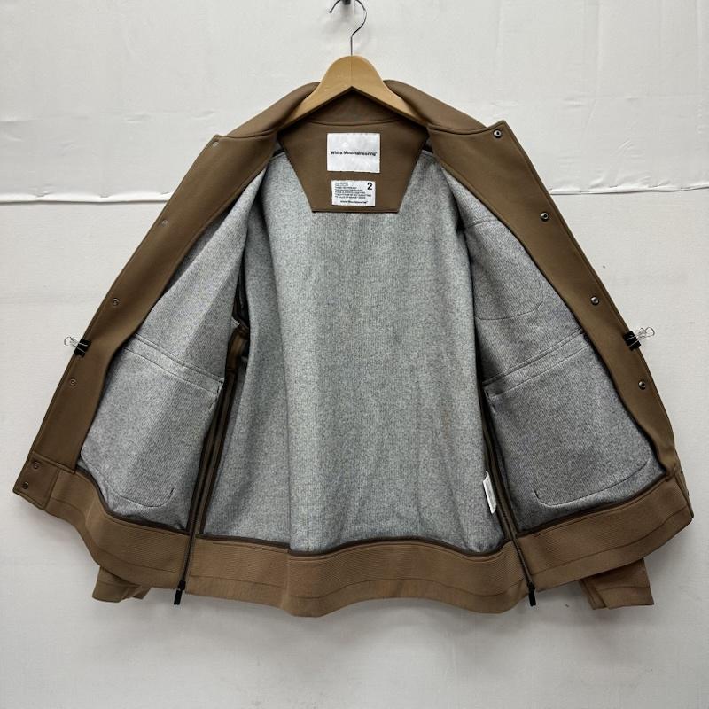 ホワイトマウンテニアリング WHITE MOUNTAINEERING ジャケット、上着 ジャンパー、ブルゾン VARSITY JACKET ナイロン 切替 ヴァーシティ ジャケット WM2373211 2 茶 / ブラウン / brown メンズ USED 古着 中古 50150948