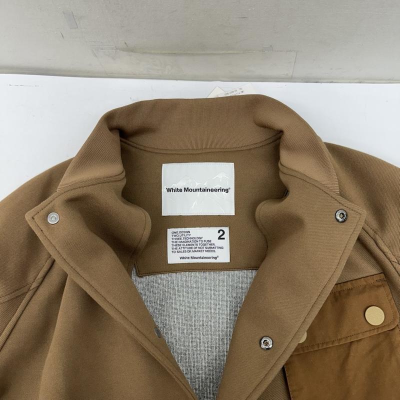 ホワイトマウンテニアリング WHITE MOUNTAINEERING ジャケット、上着 ジャンパー、ブルゾン VARSITY JACKET ナイロン 切替 ヴァーシティ ジャケット WM2373211 2 茶 / ブラウン / brown メンズ USED 古着 中古 50150948