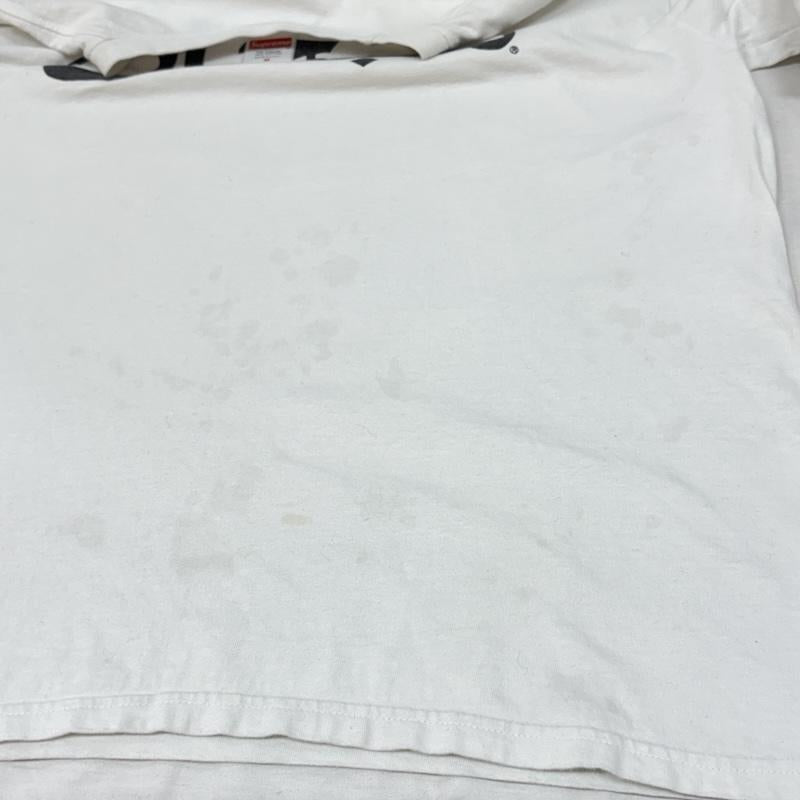 シュプリーム Supreme Tシャツ 長袖 Arabic Logo アラビア語 ロゴ クルーネック ロンT 長袖 Tシャツ M 白 / ホワイト / white メンズ USED 古着 中古 50150956