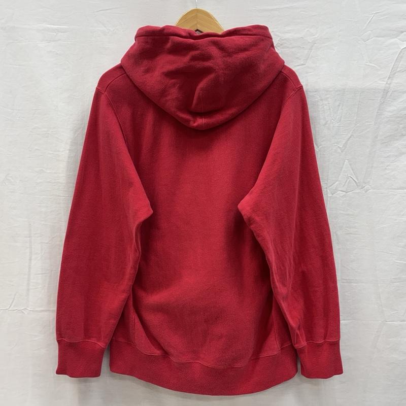 アップルバム APPLEBUM パーカー 長袖 ロゴ 刺繍 サイドリブ プルオーバー フーディ スウェット パーカー M 赤 / レッド / red メンズ USED 古着 中古 50150958