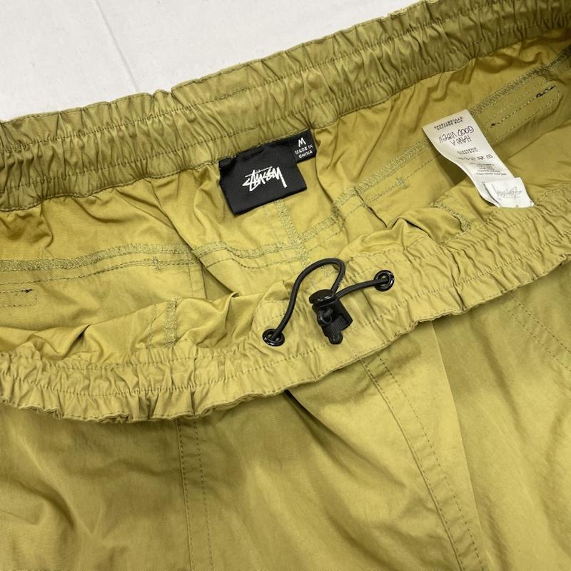 ステューシー STUSSY パンツ ワークパンツ、ペインターパンツ 22SS NYCO Convertible Rant コンバーチブルパンツ 2way カーゴ ハーフ ロゴ ナイロン M 無地 X ワンポイント X ロゴ、文字 オリーブグリーン / オリーブグリーン / メンズ USED 古着 中古 50150963