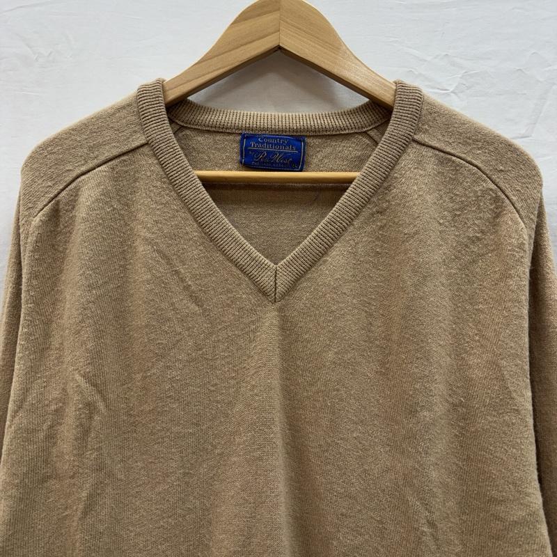 ペンドルトン PENDLETON ニット、セーター 長袖 Pen West 70年代 ビンテージ アクリル ニット セーター ラグランスリーブ 70s VINTAGE XL メンズ USED 古着 中古 50150970
