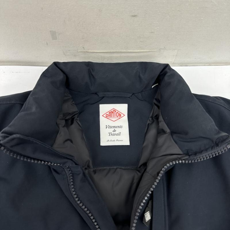 ダントン Danton ジャケット、上着 ダウンジャケット FA22-113-02 DOWN BLOUSON ダウン ジャケット DT-A0199 S 黒 / ブラック / black メンズ USED 古着 中古 50150980