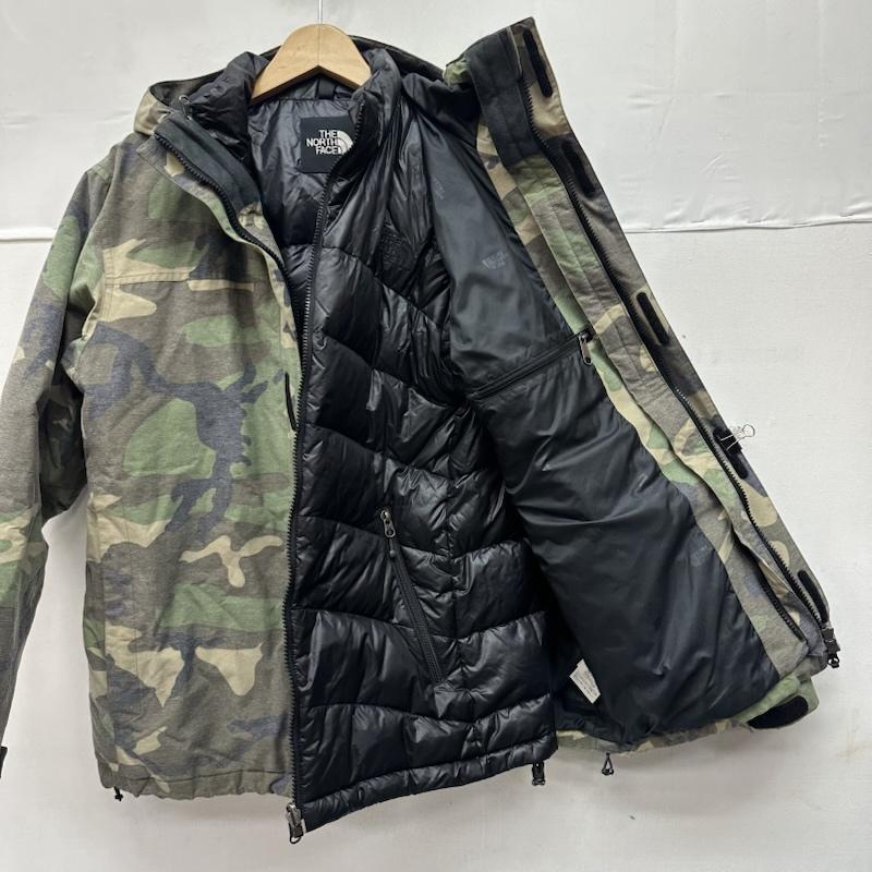 ザノースフェイス THE NORTH FACE ジャケット、上着 ダウンジャケット Novelty Zeus Triclimate Jacket ノベルティー ゼウス トリクライメイト ジャケット NP61421 M カーキ / カーキ / khaki メンズ USED 古着 中古 50150984