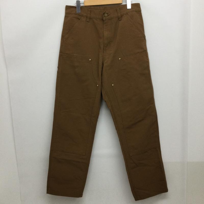 カーハート Carhartt パンツ ワークパンツ、ペインターパンツ carhartt 1029196.HZ.02.32 ダブルニー ペインターパンツ 30インチ 無地 茶 / ブラウン / brown メンズ USED 古着 中古 50150992