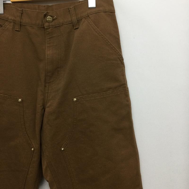 カーハート Carhartt パンツ ワークパンツ、ペインターパンツ carhartt 1029196.HZ.02.32 ダブルニー ペインターパンツ 30インチ 無地 茶 / ブラウン / brown メンズ USED 古着 中古 50150992