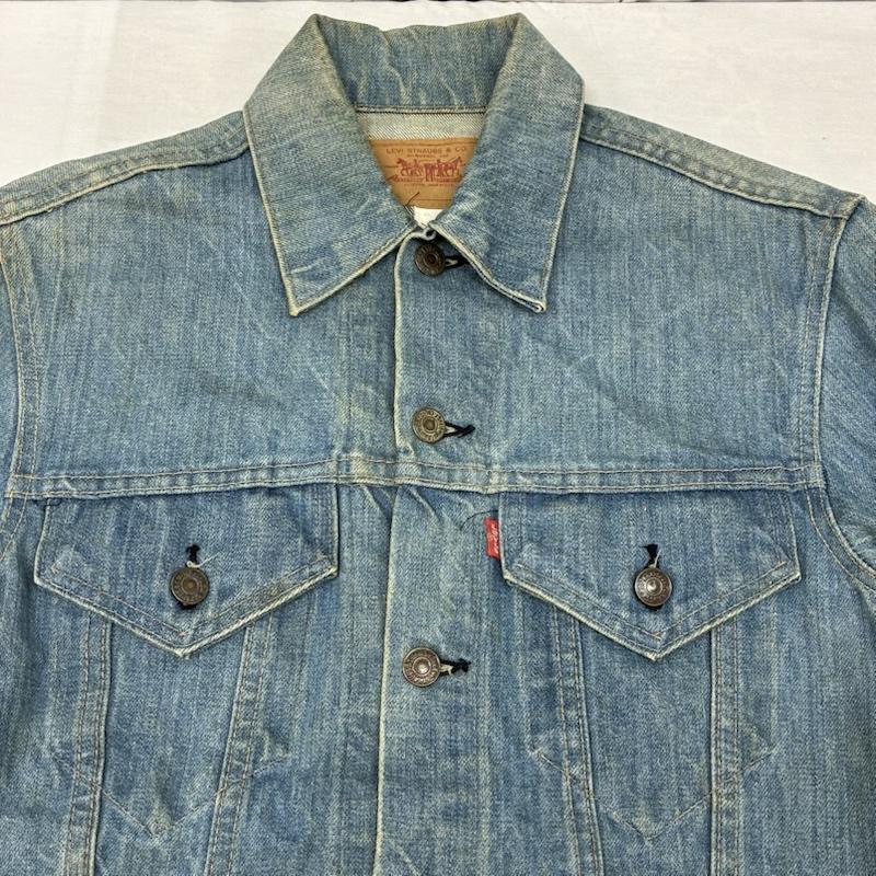 リーバイス Levi s ジャケット、上着 ジャンパー、ブルゾン 70505-0217 USA製 70s ボタン裏5 トラッカー デニムジャケット - メンズ USED 古着 中古 50150998