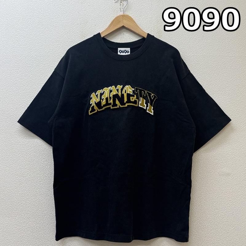 古着 USED Tシャツ 半袖 9090 ナインティナインティ NN1239 Collage Tee カレッジロゴ クルーネック Tシャツ L 黒 / ブラック / black メンズ USED 古着 中古 50151009