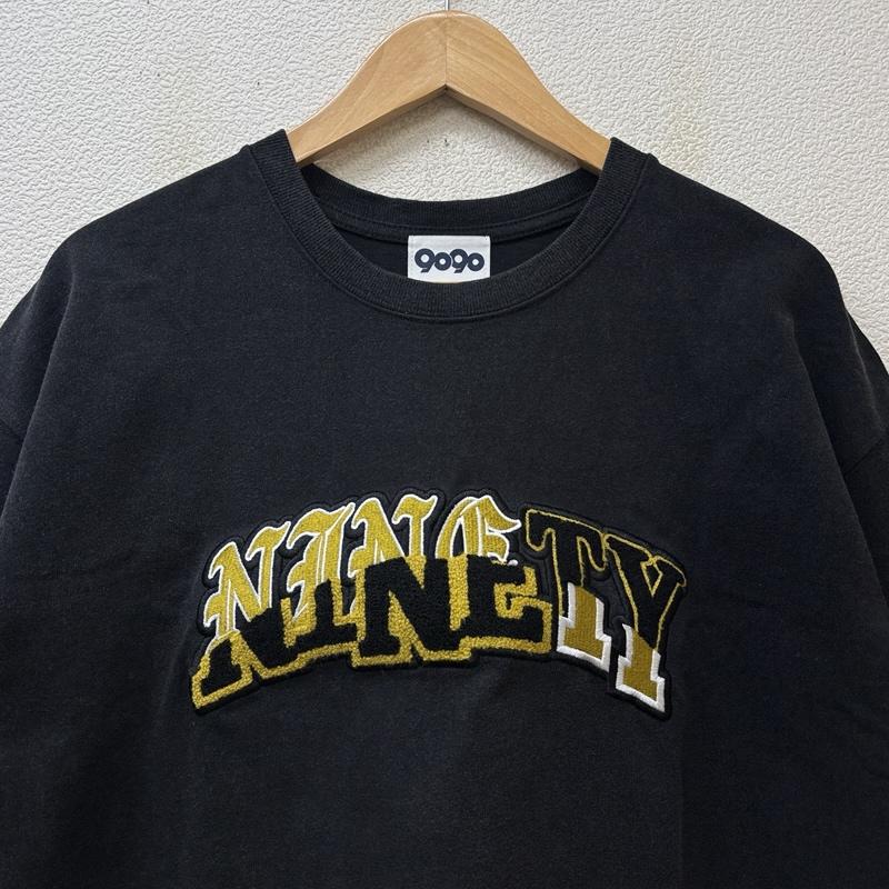 古着 USED Tシャツ 半袖 9090 ナインティナインティ NN1239 Collage Tee カレッジロゴ クルーネック Tシャツ L 黒 / ブラック / black メンズ USED 古着 中古 50151009