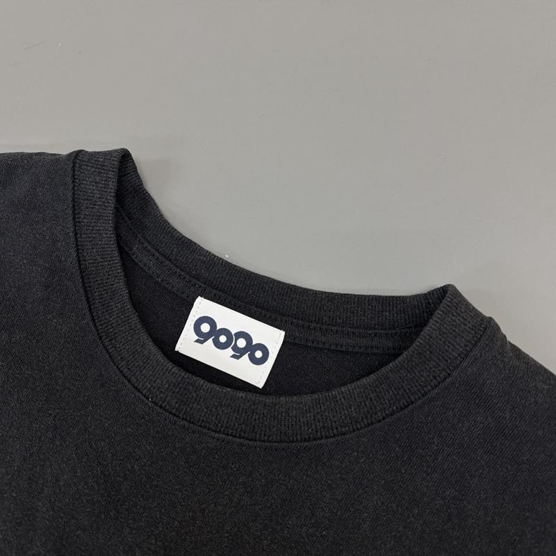 古着 USED Tシャツ 半袖 9090 ナインティナインティ NN1239 Collage Tee カレッジロゴ クルーネック Tシャツ L 黒 / ブラック / black メンズ USED 古着 中古 50151009